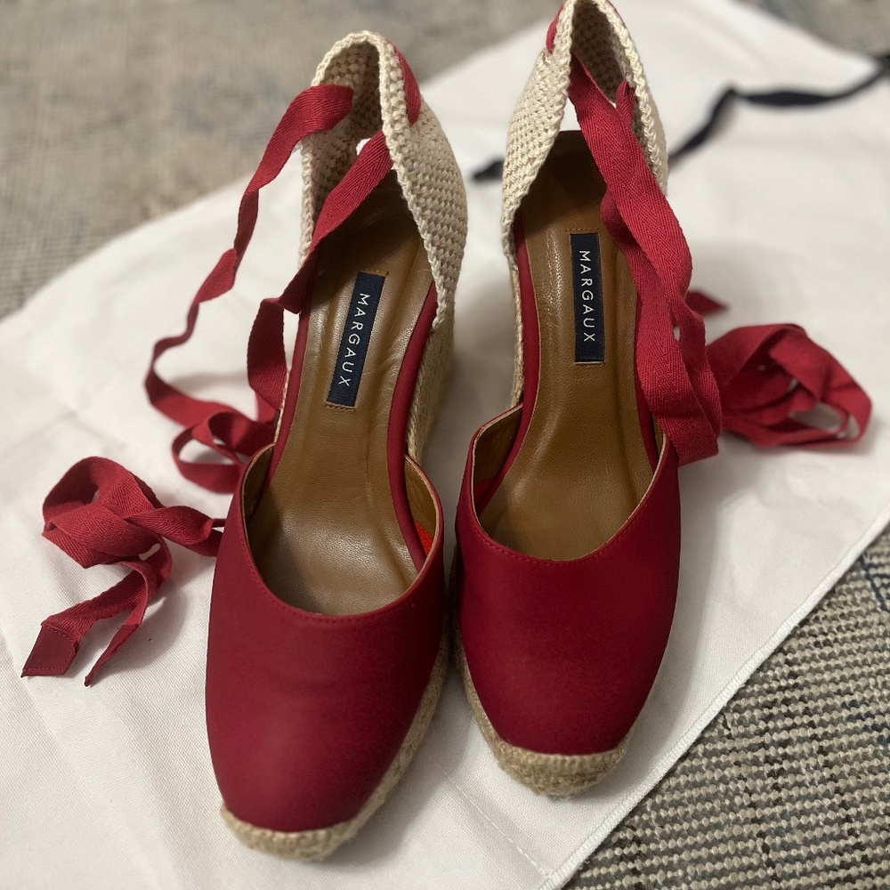 Margaux Red Espadrilles